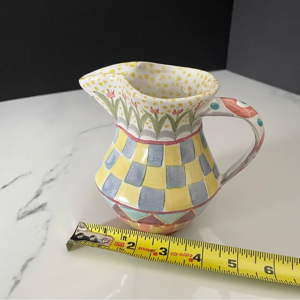 Small Creamer Syrup Pitcher by Mackenzie Childs - Picture 10 of 10
